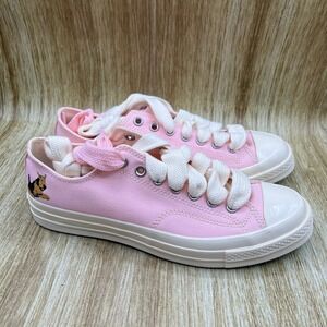 Converse x GOLF le FLEUR Chuck 70 Men's 10.5 Darryl Rose Quartz Dog Sneakers